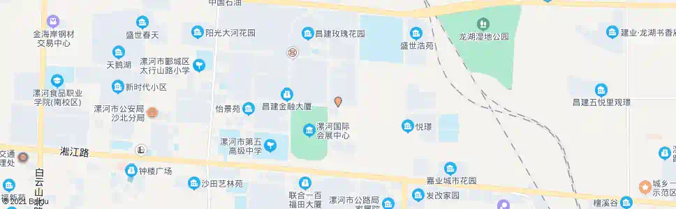 漯河检查院_公交站地图_漯河公交_妙搜公交查询2025