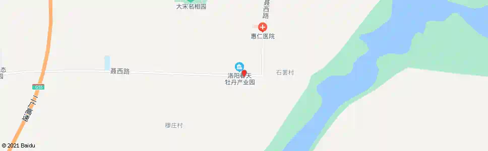 洛阳西石罢_公交站地图_洛阳公交_妙搜公交查询2025