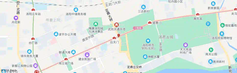 洛阳中州中路定鼎路口_公交站地图_洛阳公交_妙搜公交查询2025