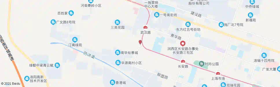 洛阳武汉路西苑路口_公交站地图_洛阳公交_妙搜公交查询2025