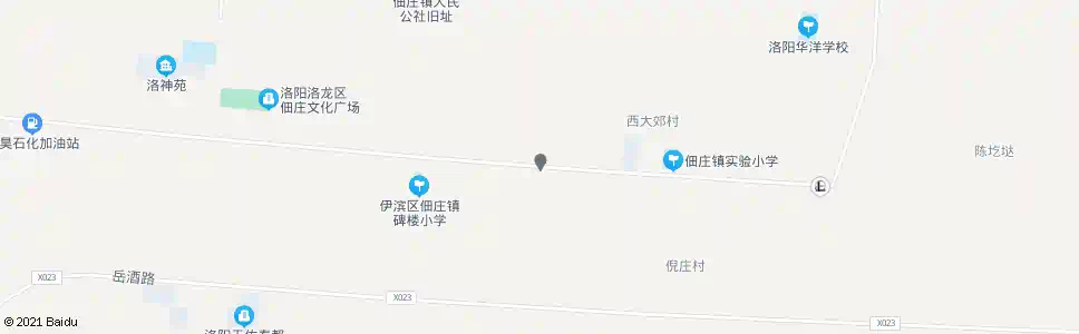 洛阳罗圪垱_公交站地图_洛阳公交_妙搜公交查询2025