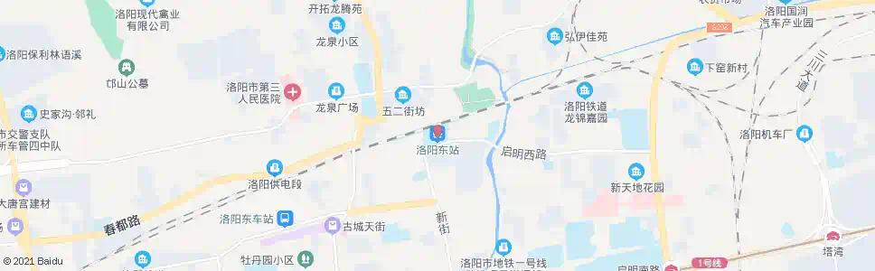 洛阳李东_公交站地图_洛阳公交_妙搜公交查询2025