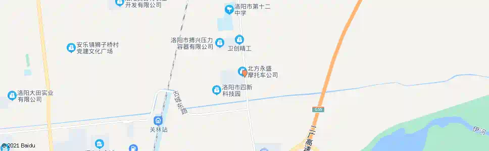 洛阳太辉_公交站地图_洛阳公交_妙搜公交查询2025