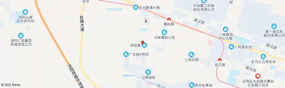 洛阳百姓人家小区_公交站地图_洛阳公交_妙搜公交查询2025