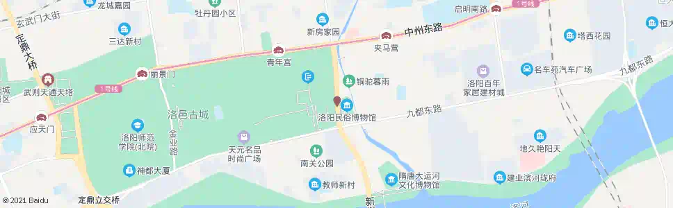 洛阳新街九都东路口_公交站地图_洛阳公交_妙搜公交查询2025