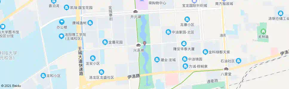 洛阳伊洛路兴洛东街口西_公交站地图_洛阳公交_妙搜公交查询2025