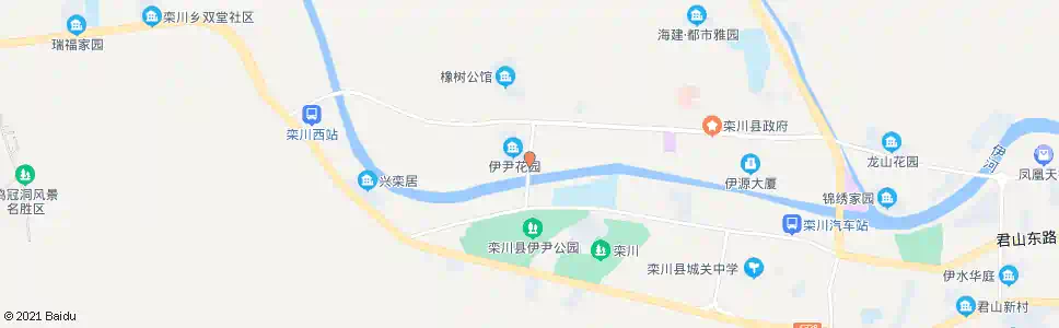 洛阳伊尹花园站_公交站地图_洛阳公交_妙搜公交查询2025