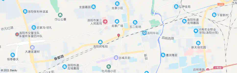 洛阳春都东路陇海街口_公交站地图_洛阳公交_妙搜公交查询2025