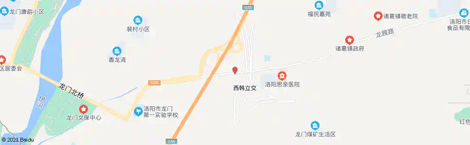 洛阳韩村西_公交站地图_洛阳公交_妙搜公交查询2025