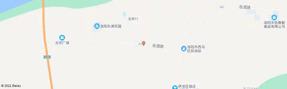 洛阳潘村东_公交站地图_洛阳公交_妙搜公交查询2025