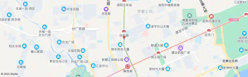 洛阳解放路纱东路口_公交站地图_洛阳公交_妙搜公交查询2025
