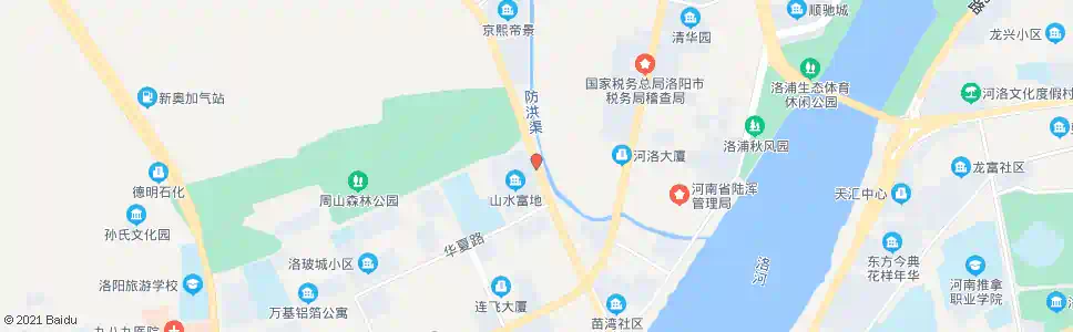 洛阳苗湾北_公交站地图_洛阳公交_妙搜公交查询2025