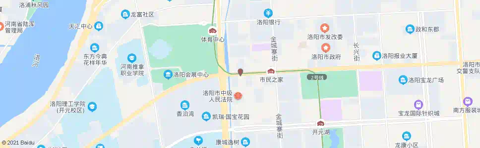 洛阳开元大道王城大道口东_公交站地图_洛阳公交_妙搜公交查询2025