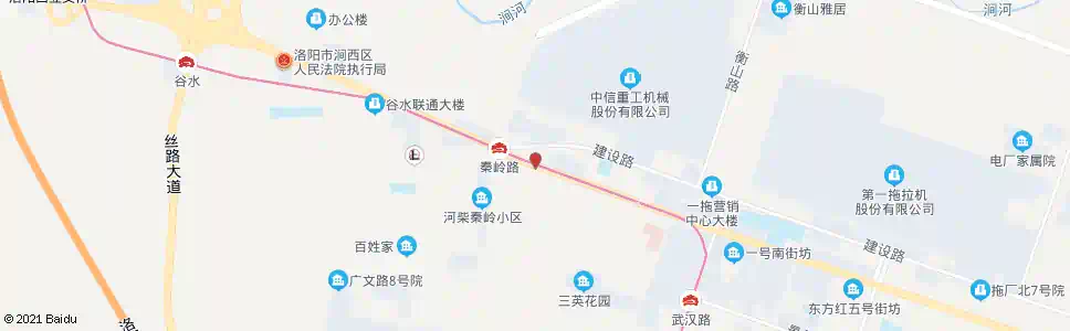 洛阳中州西路谷水东_公交站地图_洛阳公交_妙搜公交查询2025