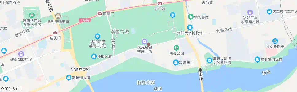 洛阳九都东路南门口街口_公交站地图_洛阳公交_妙搜公交查询2025