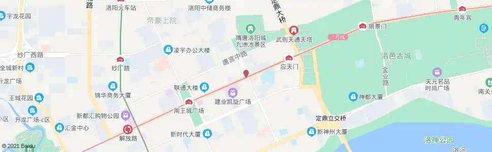 洛阳中州中路玻璃厂路口_公交站地图_洛阳公交_妙搜公交查询2025
