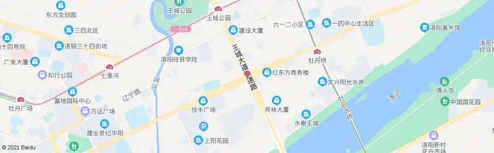 洛阳王城大道九都路口南_公交站地图_洛阳公交_妙搜公交查询2025