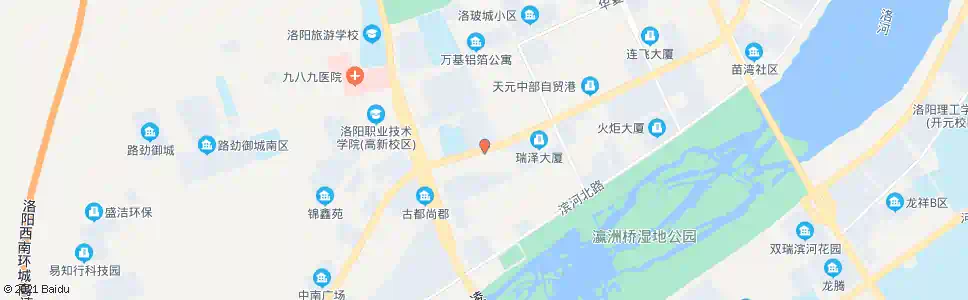 洛阳滹沱东_公交站地图_洛阳公交_妙搜公交查询2025