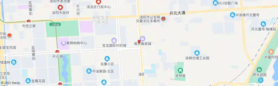 洛阳关林市场西(牡丹大道定鼎门街口)_公交站地图_洛阳公交_妙搜公交查询2025