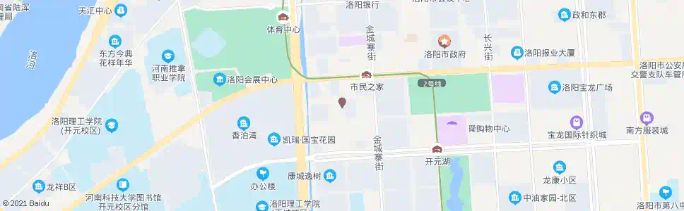 洛阳通济街开元大道口南_公交站地图_洛阳公交_妙搜公交查询2025