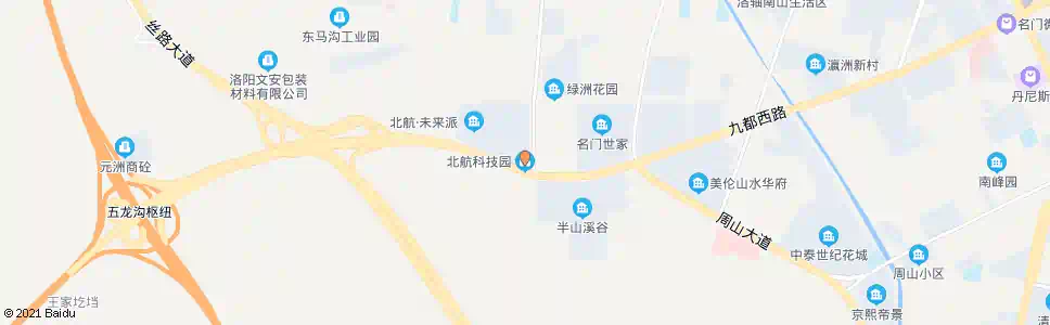 洛阳洛阳北航科技园_公交站地图_洛阳公交_妙搜公交查询2025