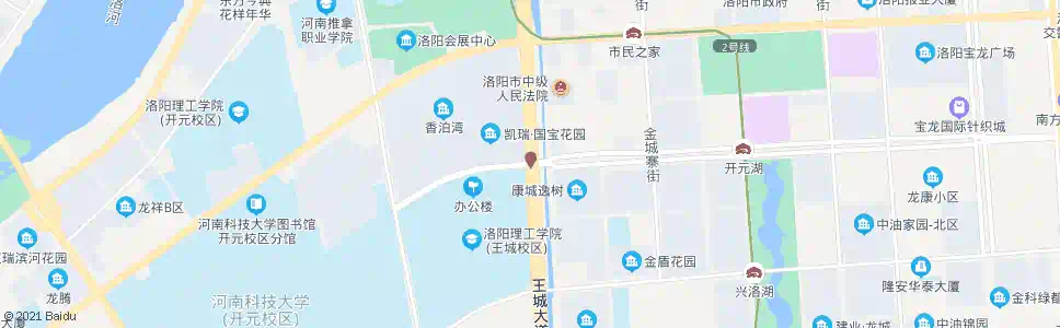 洛阳王城大道牡丹大道口北_公交站地图_洛阳公交_妙搜公交查询2025