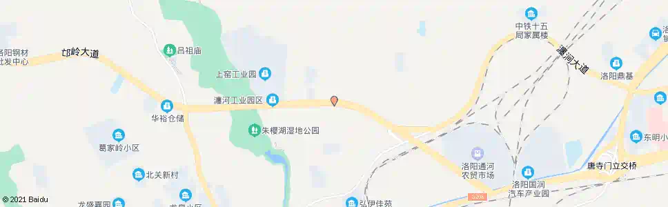 洛阳三一零国道上窑路口_公交站地图_洛阳公交_妙搜公交查询2025