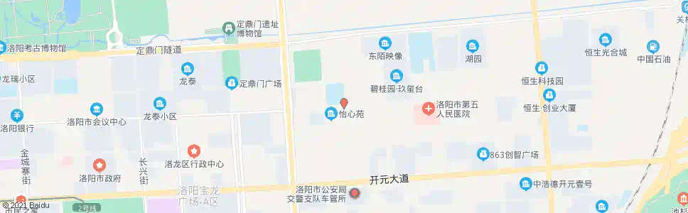 洛阳太康路二郎庙街口东_公交站地图_洛阳公交_妙搜公交查询2025