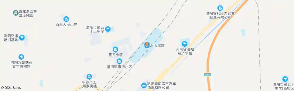 洛阳王城大道邙山渠北_公交站地图_洛阳公交_妙搜公交查询2025