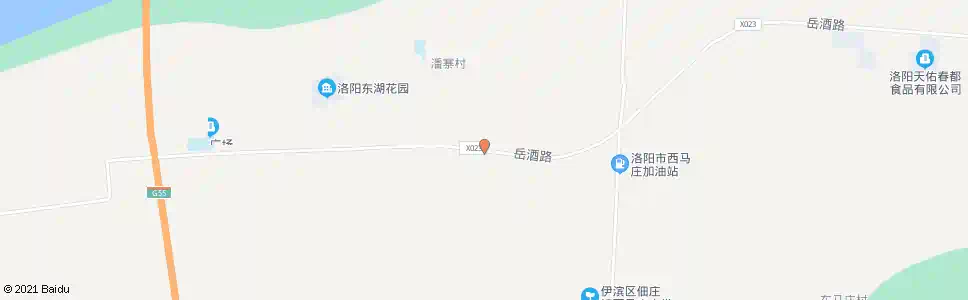 洛阳潘寨村东_公交站地图_洛阳公交_妙搜公交查询2025