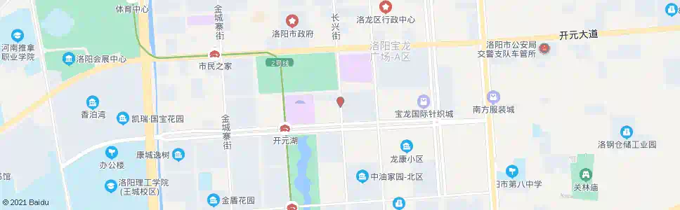 洛阳长兴街展览路口南_公交站地图_洛阳公交_妙搜公交查询2025