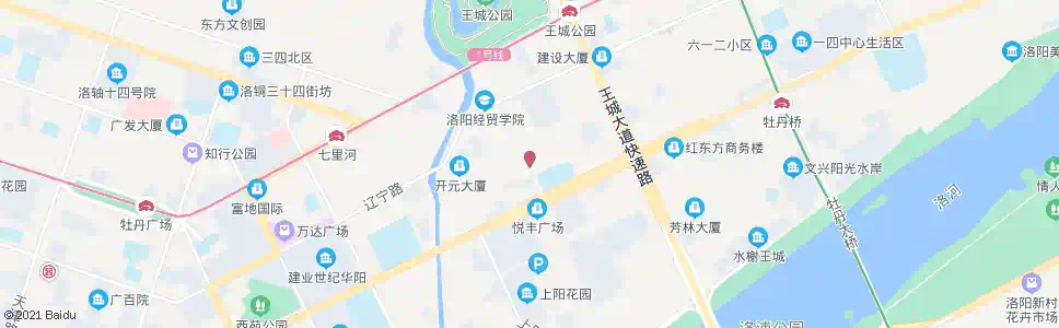 洛阳涧东路行署路口_公交站地图_洛阳公交_妙搜公交查询2025