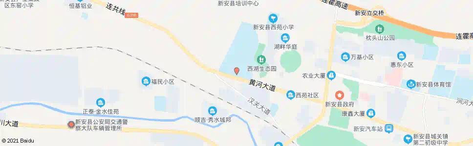 洛阳新安职高(招呼站)_公交站地图_洛阳公交_妙搜公交查询2025