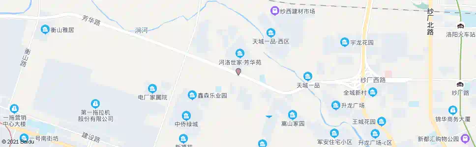 洛阳芳华路符家屯东街口_公交站地图_洛阳公交_妙搜公交查询2025