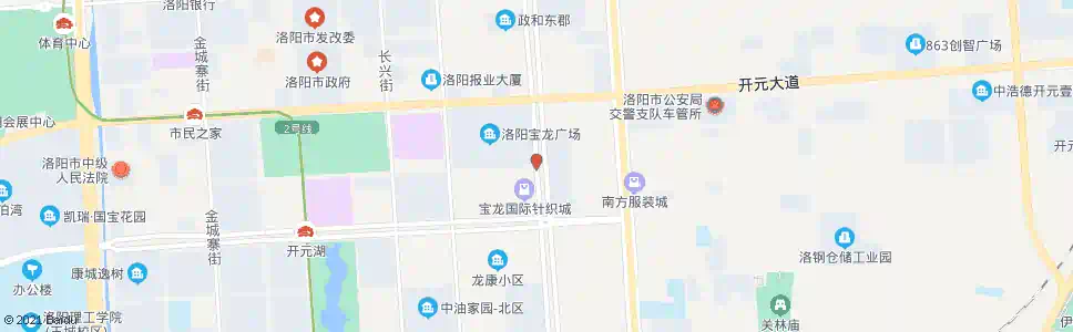 洛阳展览路定鼎门街口东_公交站地图_洛阳公交_妙搜公交查询2025