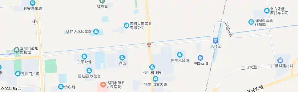 洛阳古城路汇通街口_公交站地图_洛阳公交_妙搜公交查询2025