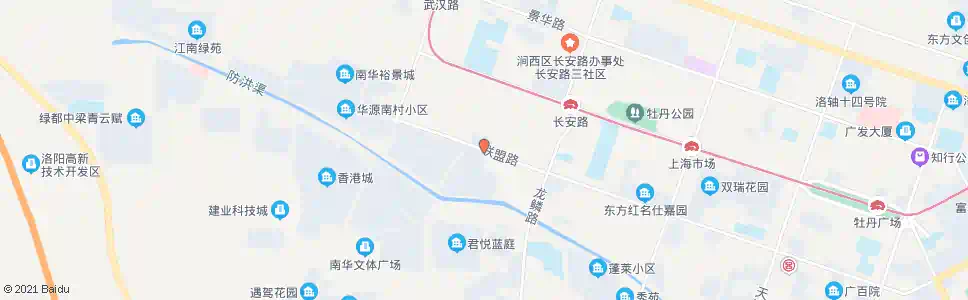 洛阳联盟路郑州路口_公交站地图_洛阳公交_妙搜公交查询2025