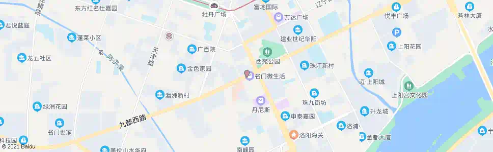 洛阳九都西路南昌路口西_公交站地图_洛阳公交_妙搜公交查询2025