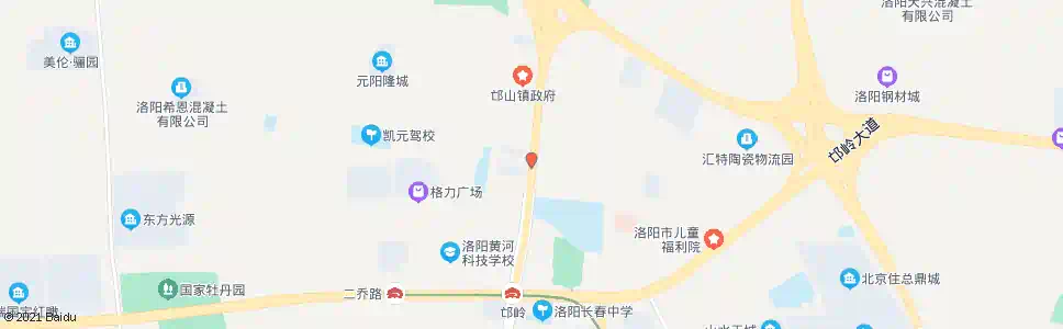 洛阳望朝岭_公交站地图_洛阳公交_妙搜公交查询2025