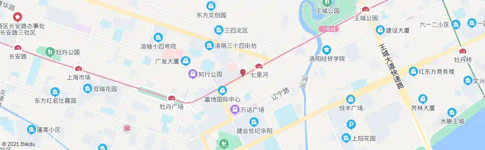 洛阳珠江路延安路口_公交站地图_洛阳公交_妙搜公交查询2025