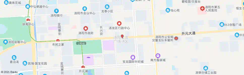 洛阳开元大道厚载门街口_公交站地图_洛阳公交_妙搜公交查询2025