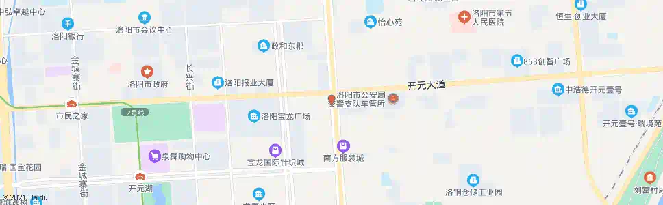 洛阳龙门大道开元大道口_公交站地图_洛阳公交_妙搜公交查询2025