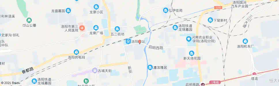 洛阳三井洞桥西_公交站地图_洛阳公交_妙搜公交查询2025