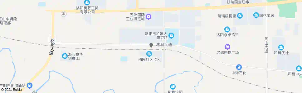 洛阳伊洛工业园区管委会_公交站地图_洛阳公交_妙搜公交查询2025
