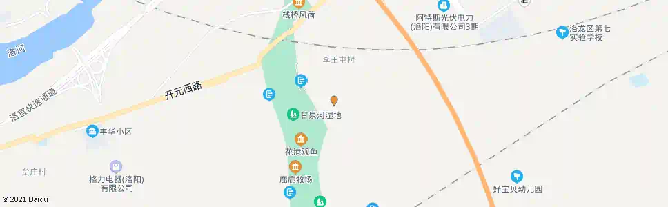 洛阳李王屯北_公交站地图_洛阳公交_妙搜公交查询2025