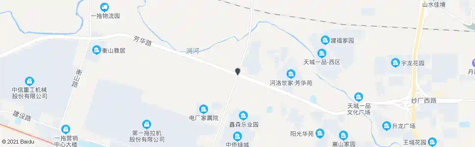 洛阳华山路芳华路口北_公交站地图_洛阳公交_妙搜公交查询2025