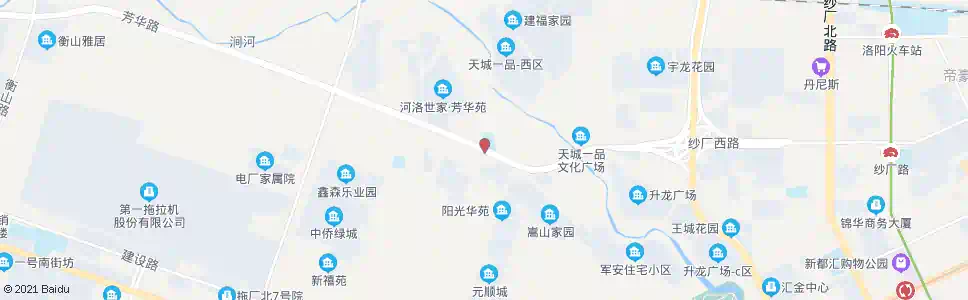 洛阳同乐寨西_公交站地图_洛阳公交_妙搜公交查询2025
