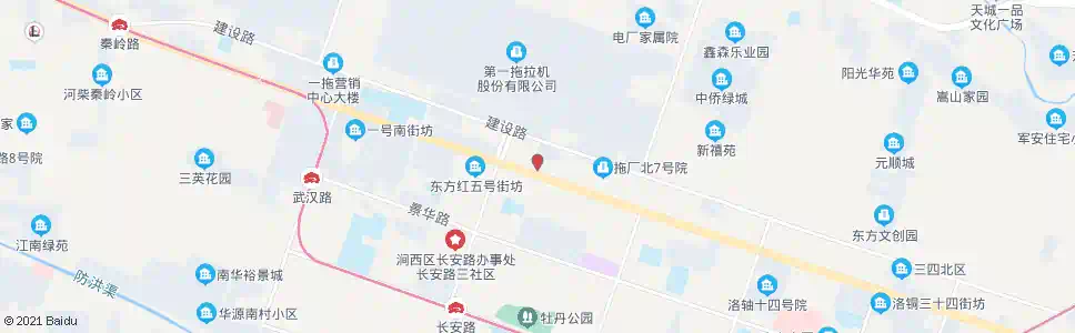 洛阳检察院西_公交站地图_洛阳公交_妙搜公交查询2025