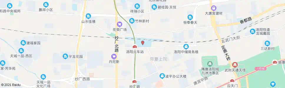 洛阳上庄西_公交站地图_洛阳公交_妙搜公交查询2025