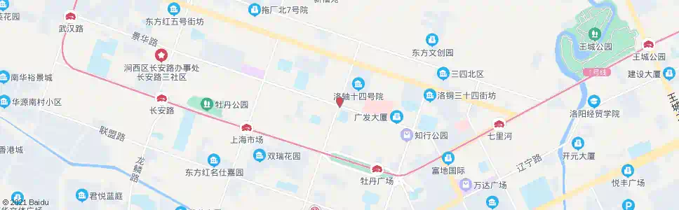 洛阳景华路天津路口_公交站地图_洛阳公交_妙搜公交查询2025